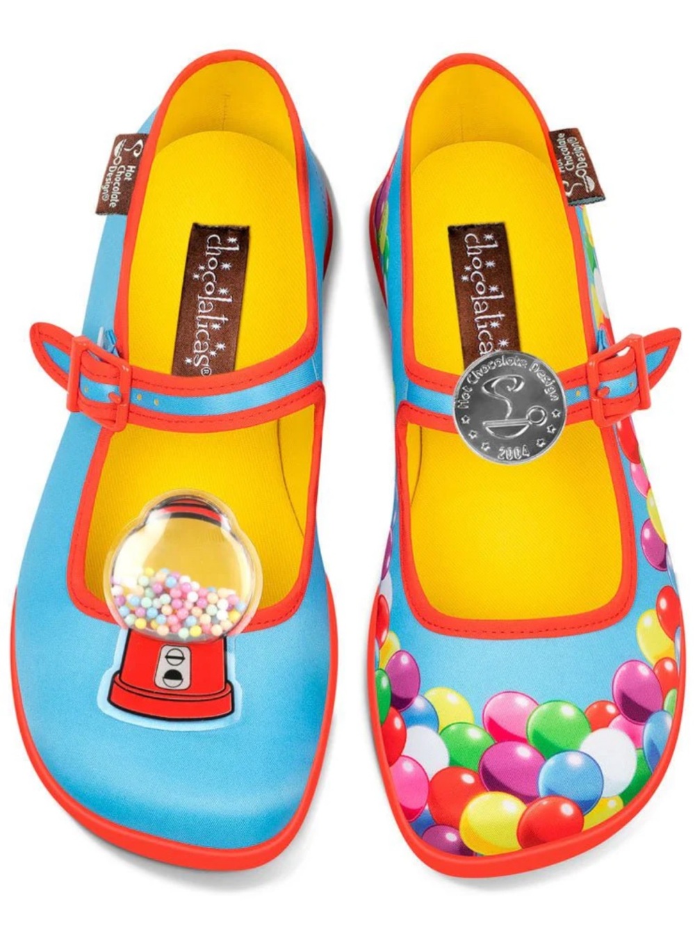 Hot Chocolate Design Chocolaticas Gum Ball Mary Jane Shoes Size 37 (7)